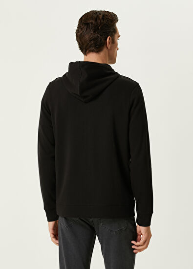Beymen Club Black Hooded Sweatshirt - 5