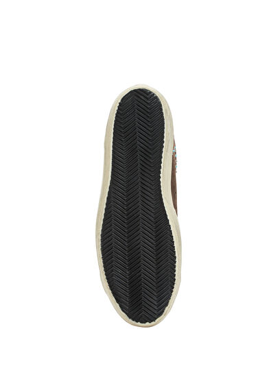 Golden Goose Superstar Brown Men's Leather Sneakers - 5
