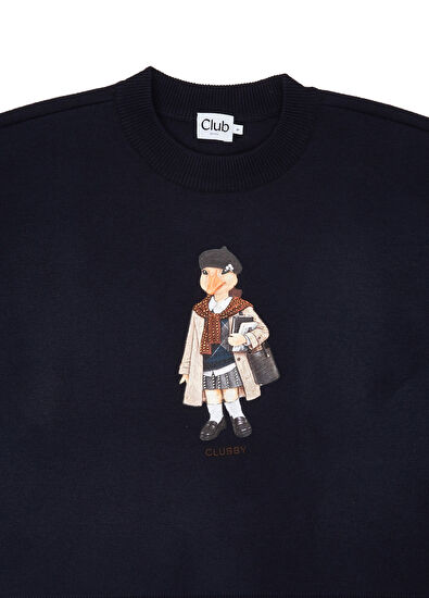 Beymen Club Clubby Navy Blue Knit Sweater - 7