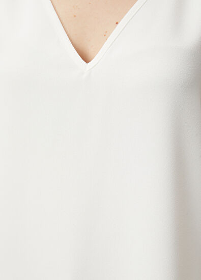 Beymen Club Kırık Beyaz Krep Atlet - 5