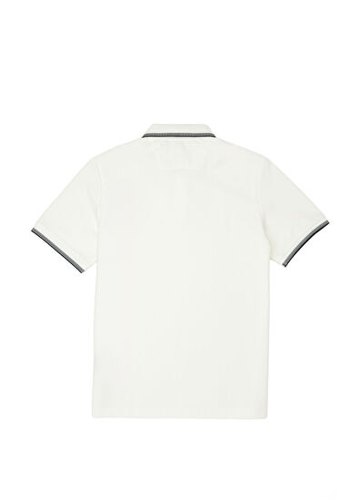 Beymen Club Off White Comfort Fit Ottomon Polo T-Shirt - 7