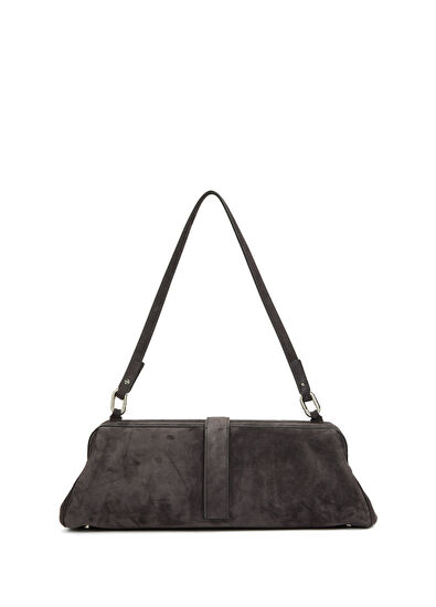 Paola Koyu Gri Kadın Deri Çanta - Görsel 5