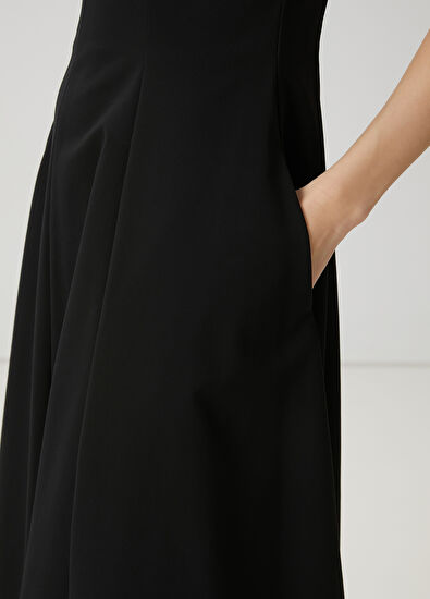 Beymen Club Siyah Maksi Elbise - 6