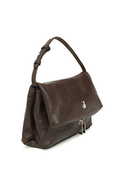 Beymen Club Kahverengi Kadın Deri El Portföyü - 3