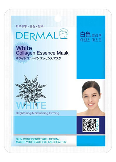 Dermal Brightening Moisturizing Firming White Collagen 10 Pack Face Mask - 3