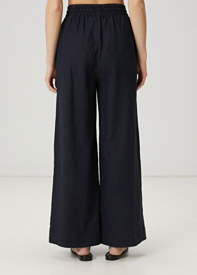 Beymen Club Lacivert Keten Pantolon - 4