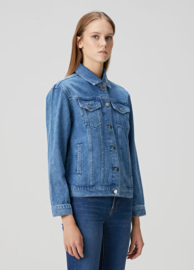Beymen Club Blue Denim Jacket - 3