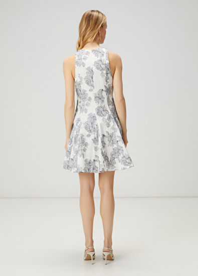 Beymen Club Kırık Beyaz Mini Elbise - 6