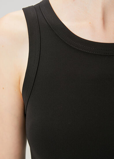 Beymen Club Black Camisole Tank Top - 5