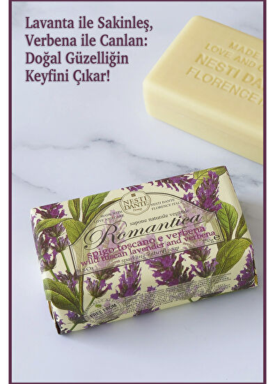 Nesti Dante Romantica Lavanta ve Mineçiçeği Vegan Cilt Bakım Sabunu 250 gr - 5