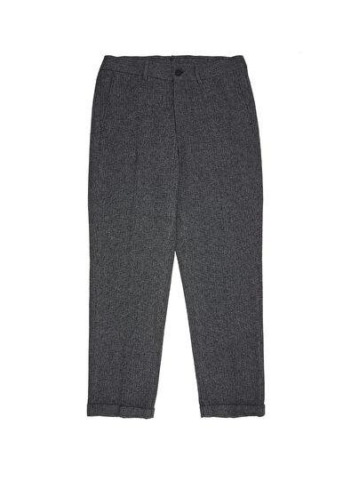 Beymen Club Anthracite Wool Trousers - 7