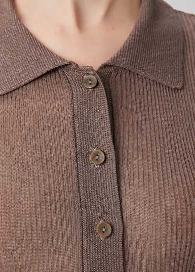 Beymen Club Gül Kurusu İnce Polo Kazak - 5