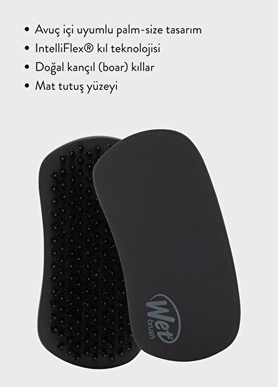 Wetbrush Men's Palm Shine Enhancer Hair & Beard Brush - 4