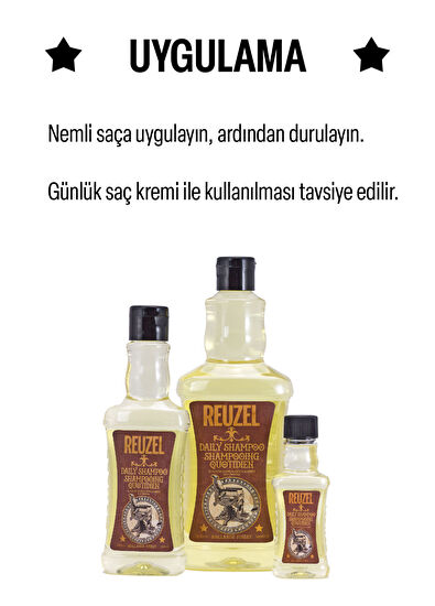 Reuzel Daily Shampoo Erkekler İçin Günlük Bakım Şampuanı 1000 ml - 3