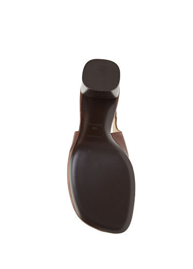 Lemaire Glove Brown Leather Heels - 5