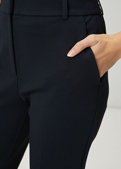 Beymen Club Lacivert Cigarette Pantolon - 5