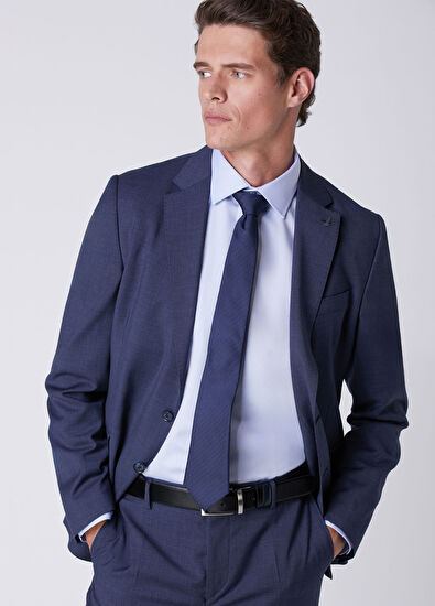 Beymen Club Blue Wool Suit - 4