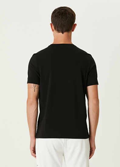 Black Printed T-Shirt Beymen Club Black Printed T-Shirt - 5