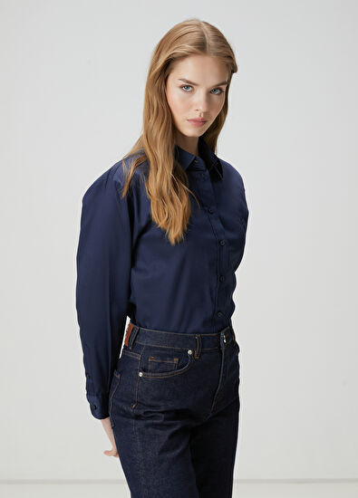 Beymen Club Lacivert Gömlek - 3