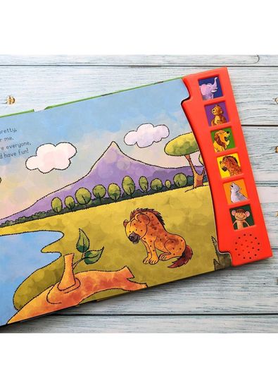 North Parade Publishing - Wild Animals 6 Button Sound Book Yabancı Dil ...