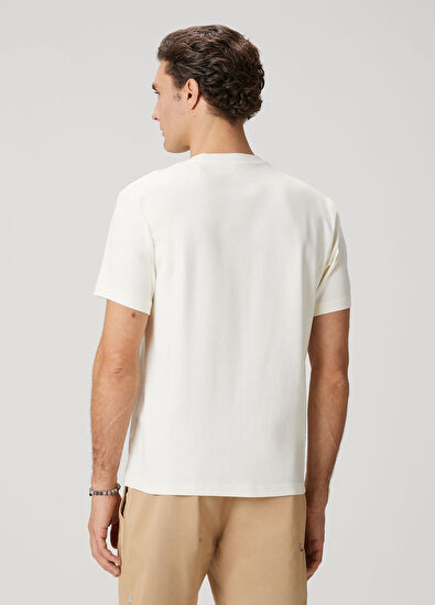 Beymen Club Krem Relax Fit T-shirt - 5