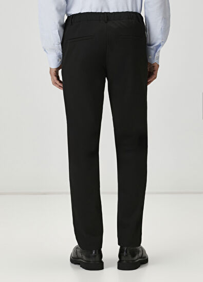 Beymen Club Black Waist Corded Sport Pants - 3
