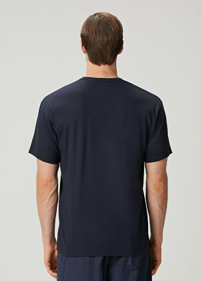 Umit Benan Lacivert T-shirt - 4