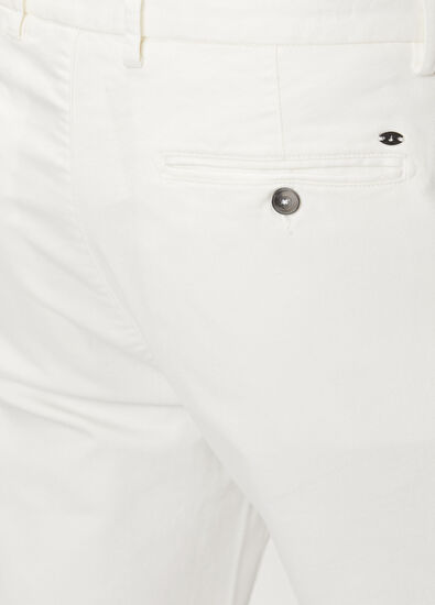 Beymen Club White Waist Corded Knitted Trousers - 5