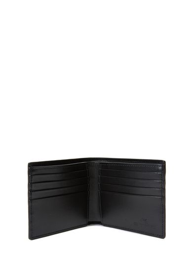 Etro Black Patterned Men's Wallet - 4