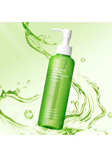 Sungboon Editor Green Tomato Green Tomato Extract Double Action Purifying Facial Cleansing Oil 200 gr - 3