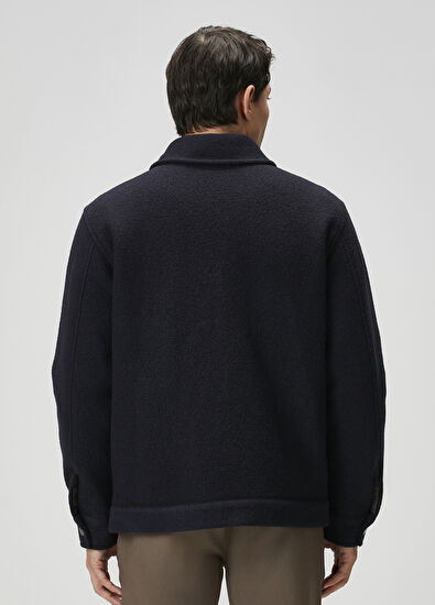 Beymen Club Lacivert Dış Gömlek - 5