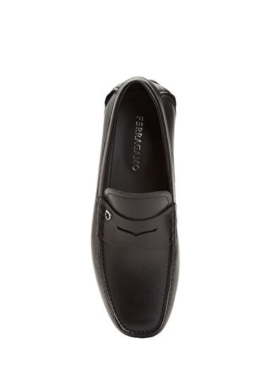 Siyah Erkek Deri Driver - Görsel 5