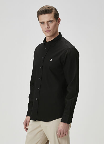 Beymen Club Comfort Fit Black Shirt - 5