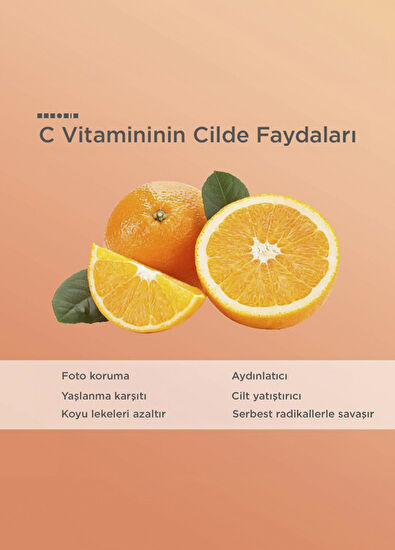 Hanskin Vitamin C Glow Serum C Vitaminli Aydınlatıcı Leke Giderici Cilt Serumu 30 ml - 5