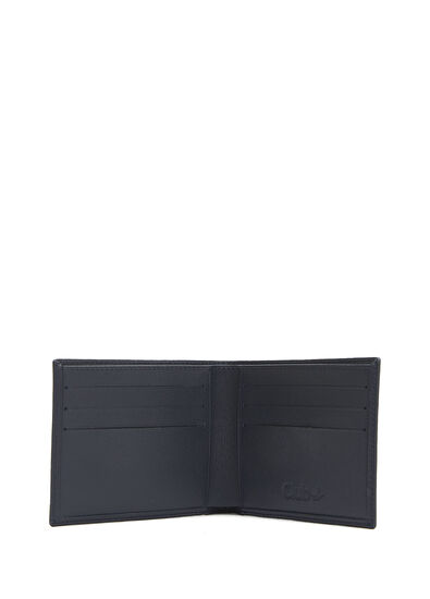 Beymen Club Navy Blue Men's Flat Leather Wallet - 4
