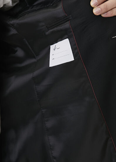 Beymen Club Drop 6 Siyah Yün Takım Elbise - 11