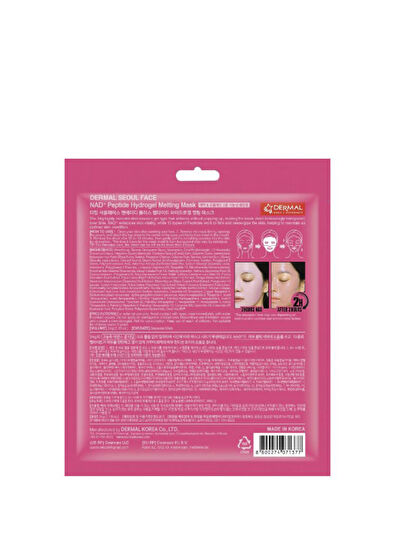 Dermal Seoul Face NAD+ Peptid Hidrojel Canlandırıcı Nemlendirici Eriyen Yüz Maskesi 34 gr - 7