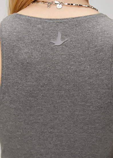 Beymen Club Grey Melange Tank Top - 6