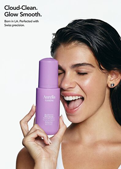 Aurelia Genève Blueberry Miracle Silkycloud Vegan Facial Foam - 6