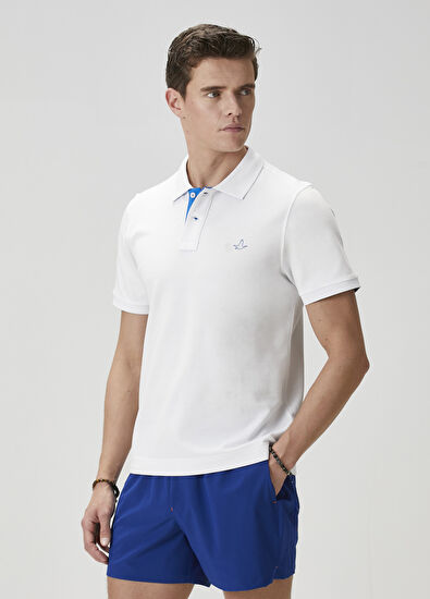 Beymen Club Comfort Fit White Polo T-Shirt - 4