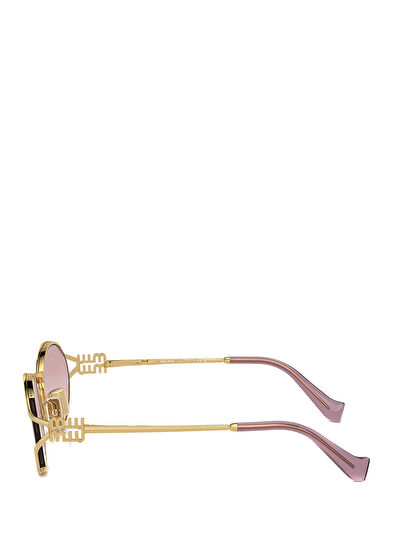 MU 52YS Gold Kadın Güneş Gözlüğü - Görsel 4