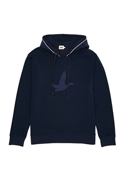 Beymen Club Lacivert Kapüşonlu Sweatshirt - 7