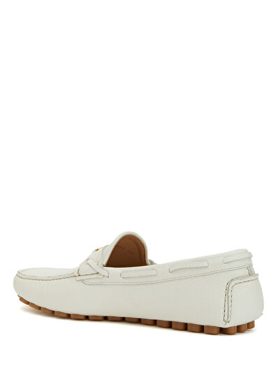 Fastaway Ekru Erkek Deri Driver - Görsel 4