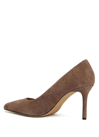 Beymen Club Vizon Deri Stiletto - 3