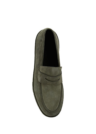 Beymen Club Haki Erkek Deri Loafer - 4