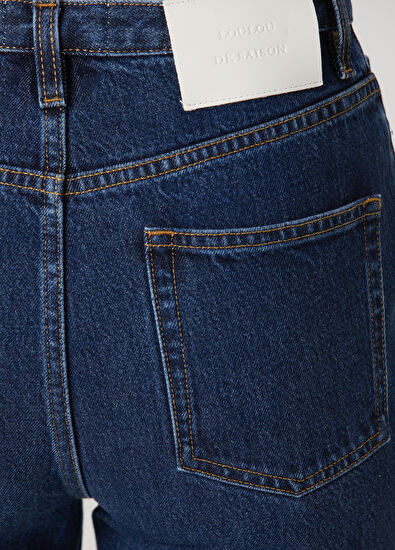 Loulou de Saison Jude Lacivert Jean Pantolon - 5