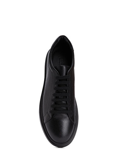 Beymen Club Siyah Basic Erkek Deri Sneaker - 4