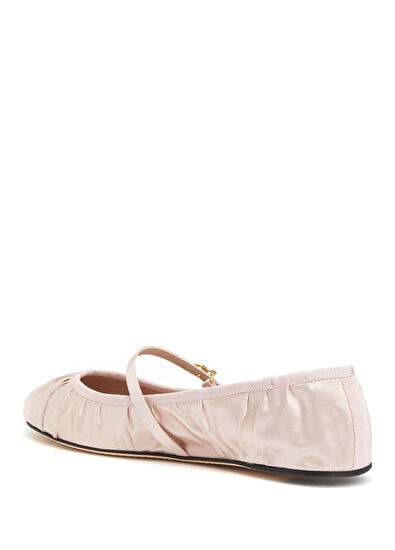 Dolce&Gabbana Powder Satin Ballet Flats - 3