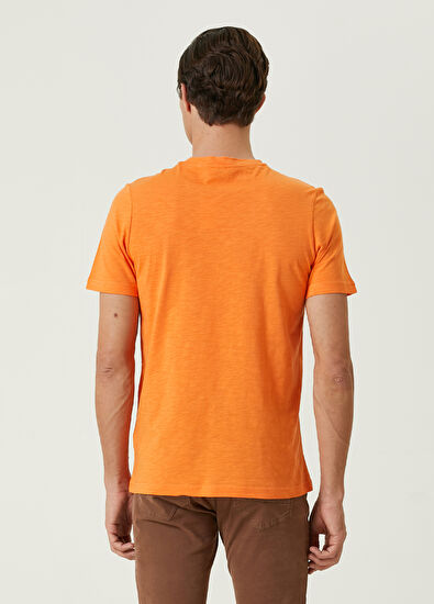 Beymen Club Orange Flamed T-shirt - 5