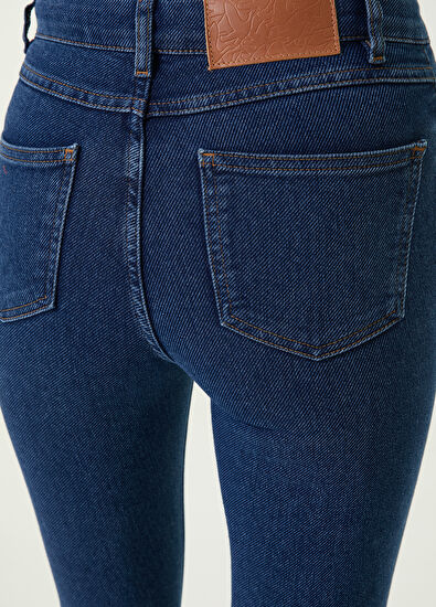 Beymen Club Mavi Skinny Jean Pantolon - 4